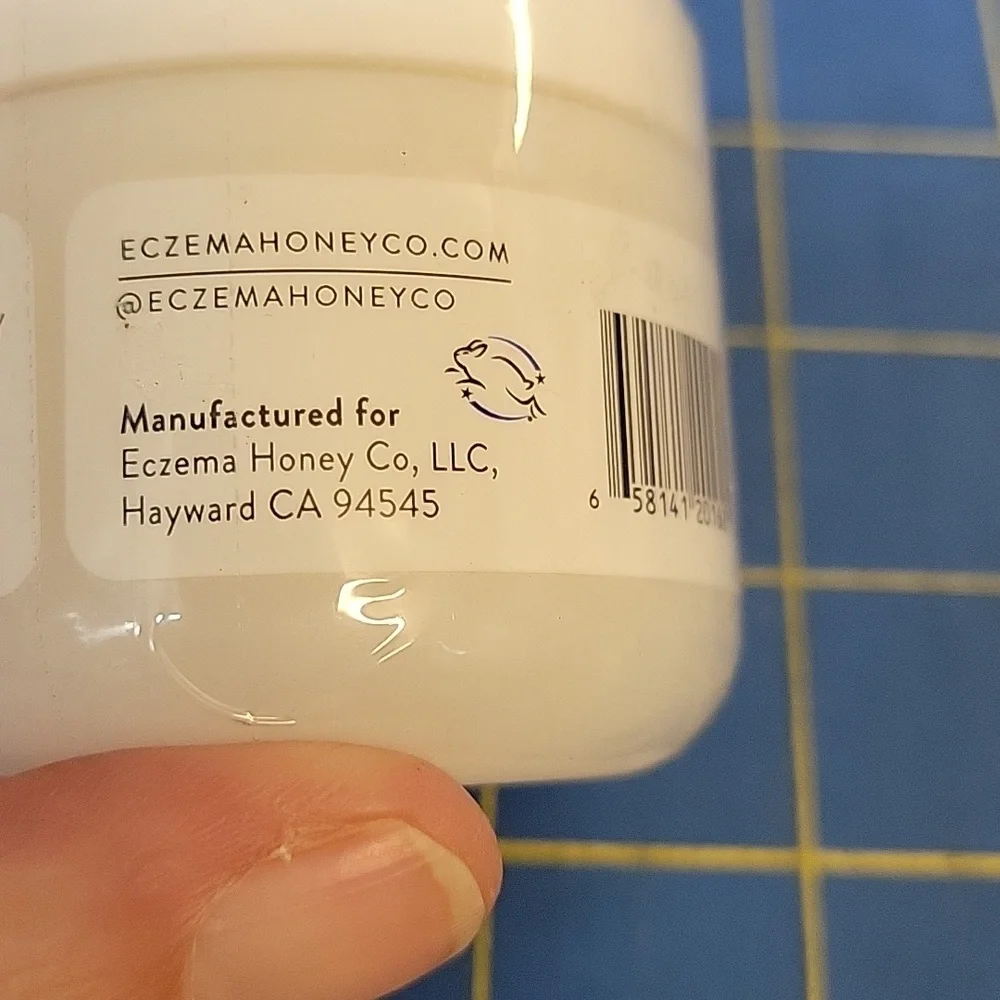 eczema honey experience relief